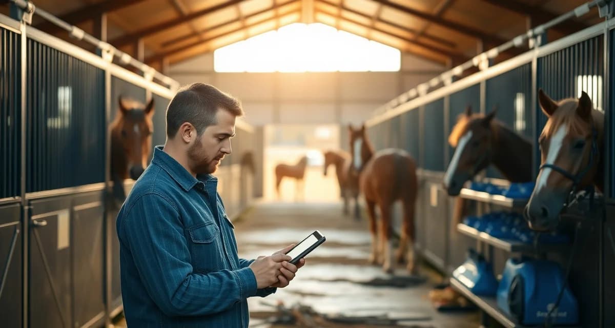Horse barn management software helps New Mexico equine facilities streamline operations with digital tools and scheduling systems.